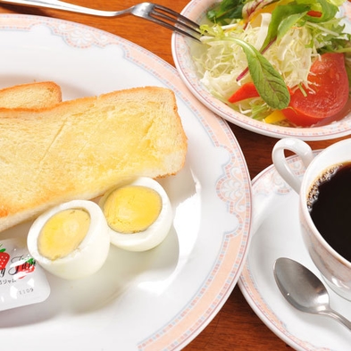 【軽朝食】和・洋から選べる軽めの朝食。品数少なめのシンプル朝食